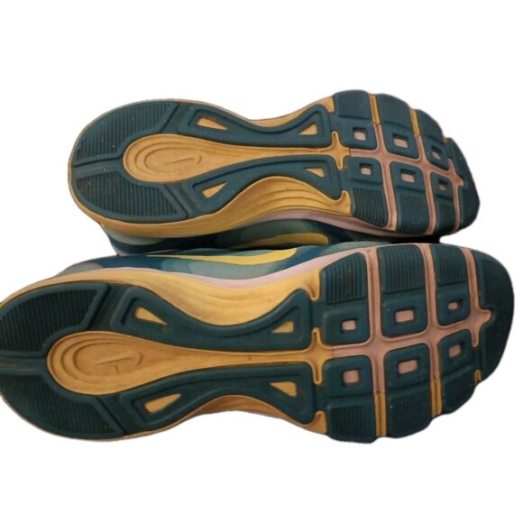 Women's Size 7.5 Nike Dual Fusion TR Aqua Yellow - Picture 6 of 10